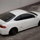 White Acura RSX with Black Rims Type-R Slammed!