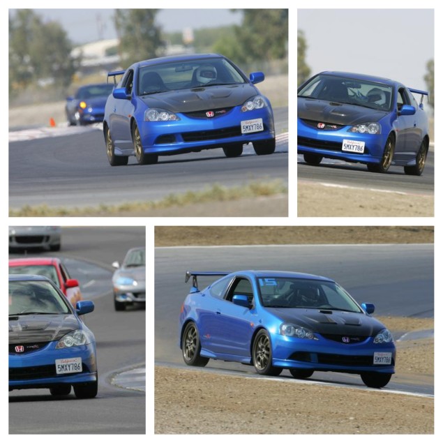 Holding it down on the track 