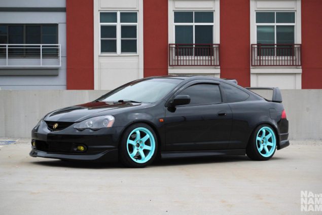 Stanced and supercharged Rsx 