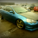 My K-PROED K20 RSX-S AFTER ITS DAILY SHOWER  :))