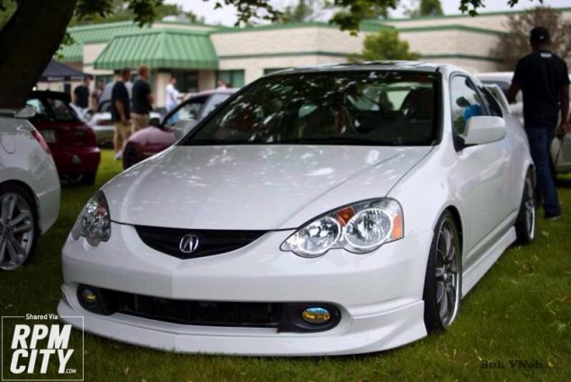 Check this White RSX – #SLAMMED FTW 