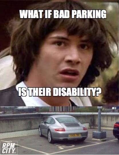 What if there disability is bad parking? #Lolzbeat 