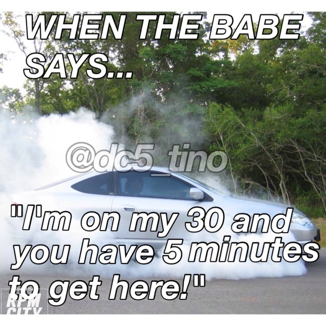 When the babe says…(Follow me on Instagram) 