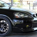 Another great shot of a black Acrua RSX with black rims and sick lip!