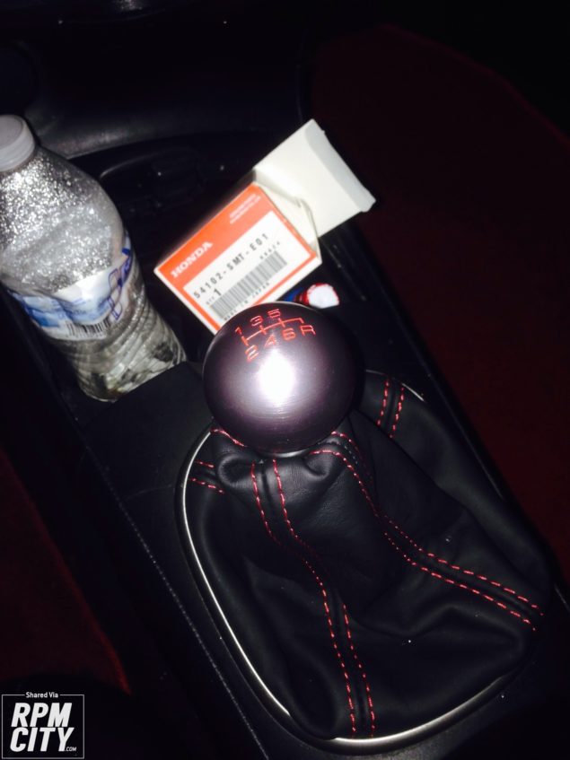 FD2-R shift knob for the DC5-S :3 