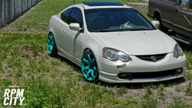 Xxr522 platic dip teal . They were bronze 