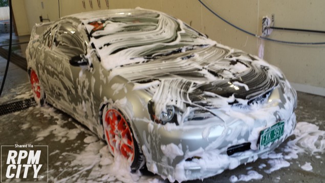 My babies bubble bath 