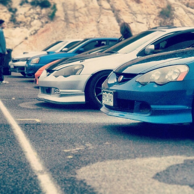 Type s(silver)Next to a type r(blue) #colorado 