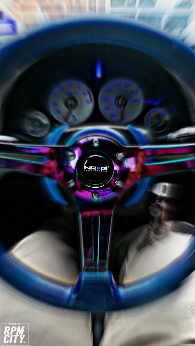 My steering wheel setup! 