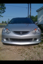Silver Acura RSX Paint Job By Fletcher!