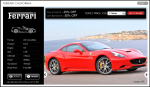 Ferrari California – Ticket Price £20 – $32 