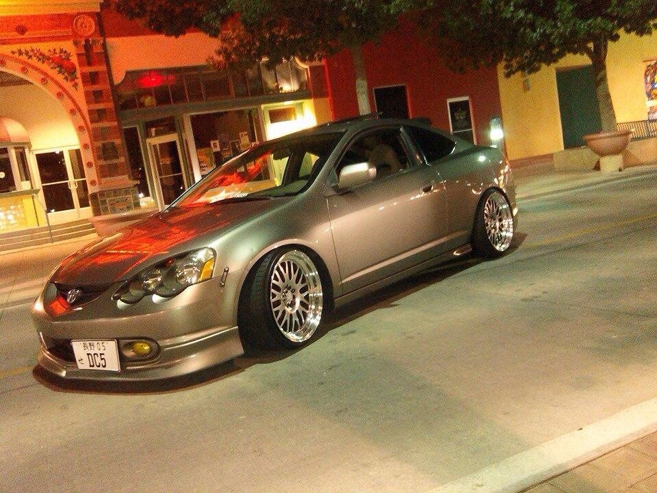 Silver RSX With Chrome Rims!