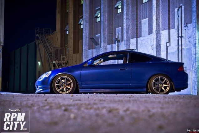 Blue Acura RSX - Type-S - Rpm City